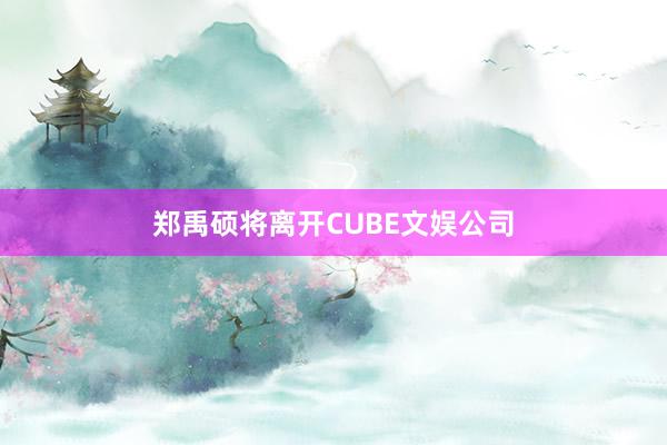 郑禹硕将离开CUBE文娱公司